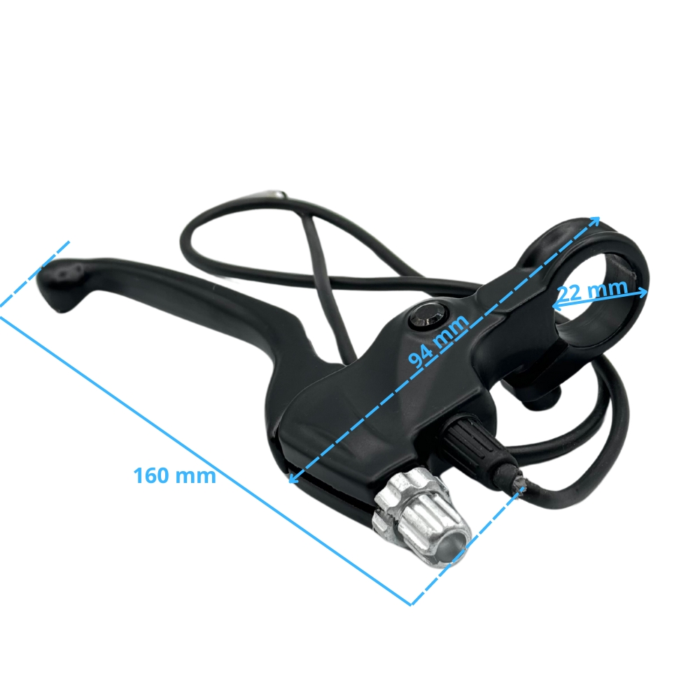 JUEGO MANETAS FRENO CON SENSOR metal
